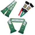 Embroidery Stadium Knit Scarf